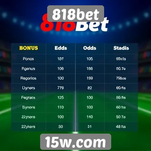 Comparação entre 818bet e concorrentes do setor