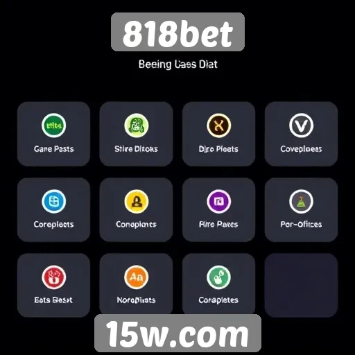 Análise de funcionalidades do site 818bet